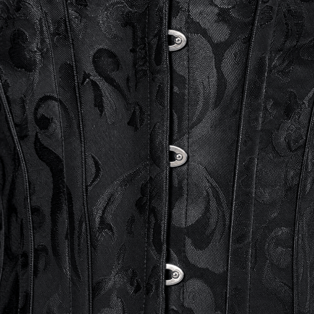 Luna Rune Short Structured Front-Clasp Corset