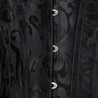 Luna Rune Short Structured Front-Clasp Corset