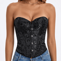 Luna Rune Short Structured Front-Clasp Corset