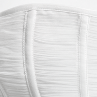 Luna Rune Strapless Boned Corset Top