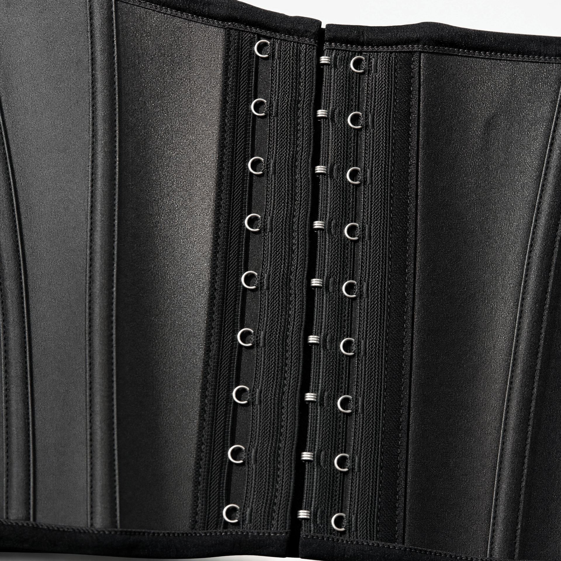 Luna Rune Strapped Boned Lace-Up Corset