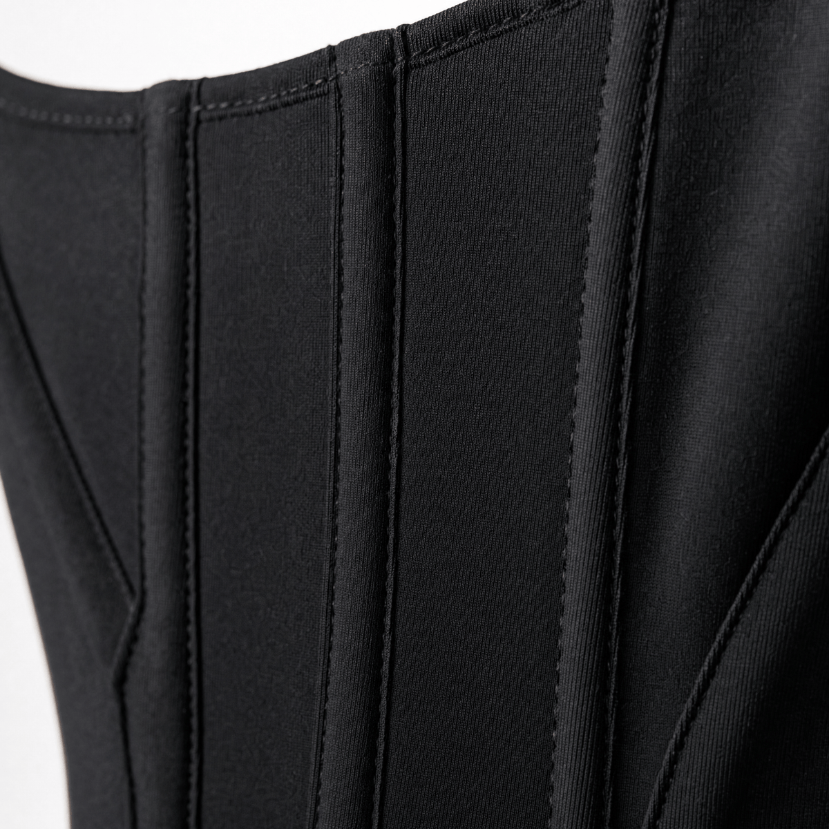 Luna Rune Strapped Boned Square-Neck Corset