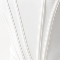 Luna Rune Strappy Boned Square-Neck Corset