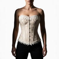 Luna Rune Structured Boned Lace-Up Corset