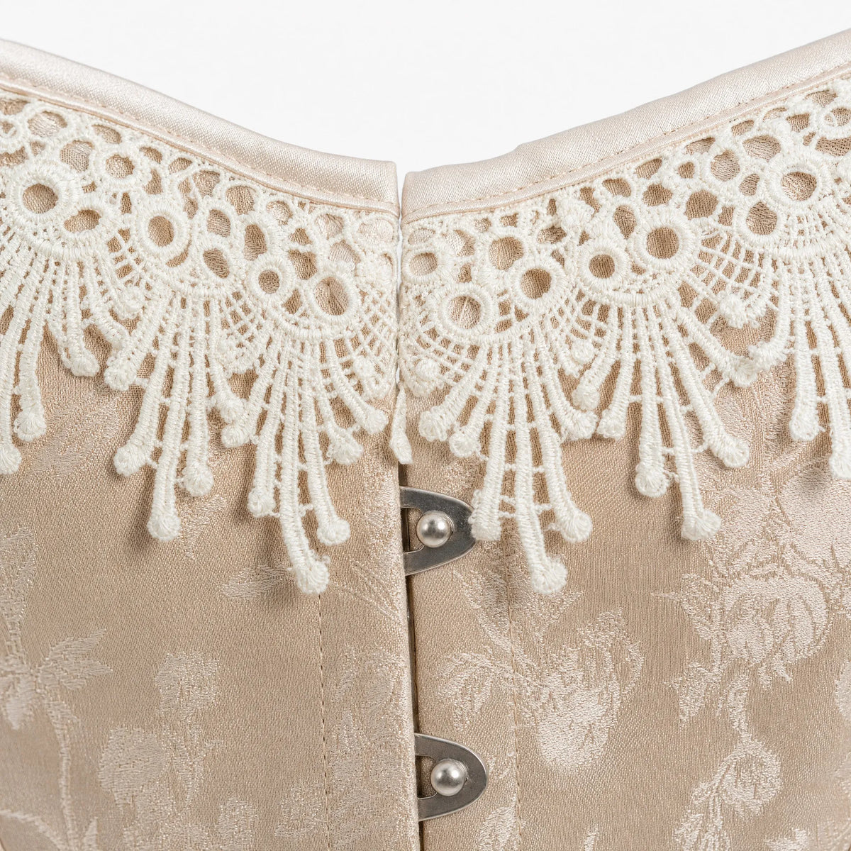 Luna Rune Structured Boned Lace-Up Corset