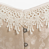 Luna Rune Structured Boned Lace-Up Corset