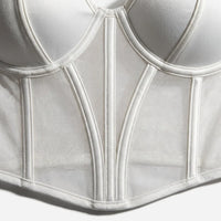 Luna Rune Structured Panel Lace-Up Corset