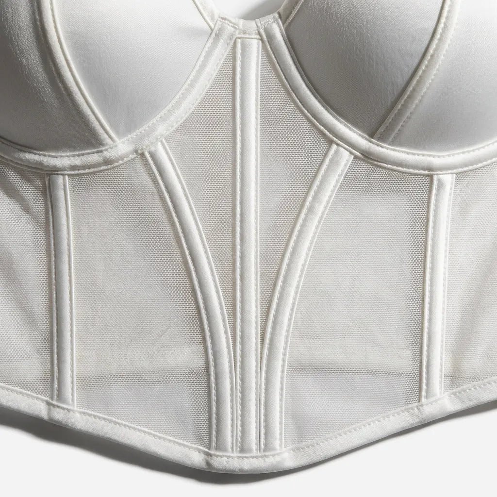 Luna Rune Structured Panel Lace-Up Corset