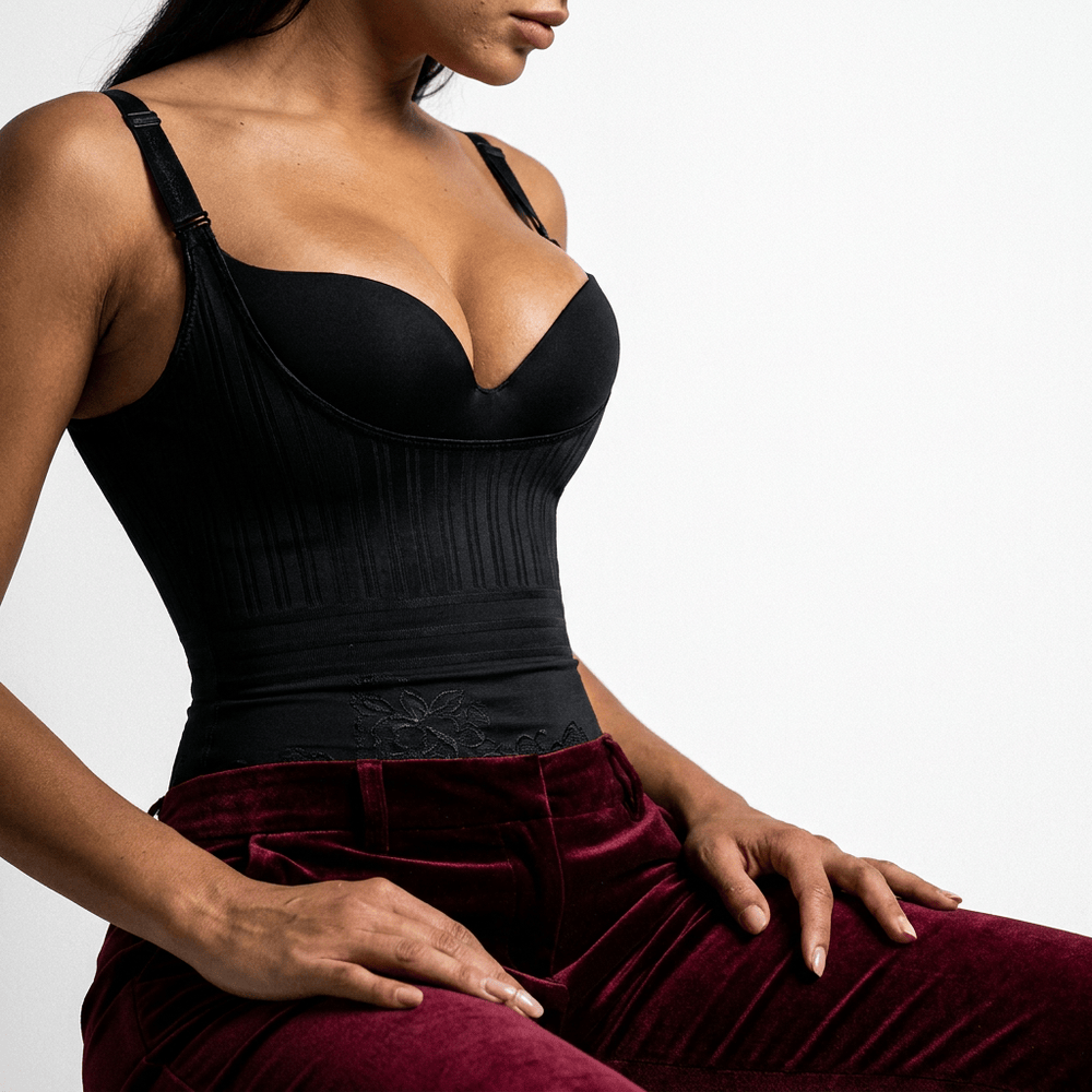 Luna Rune Tummy-Control Adjustable Bodysuit