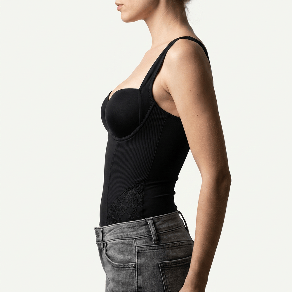 Luna Rune Tummy-Control Adjustable Bodysuit