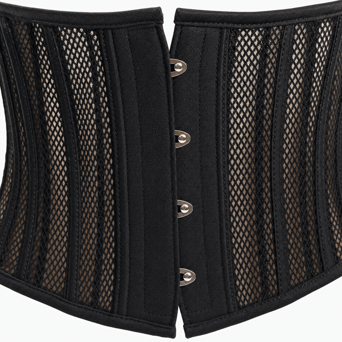 Luna Rune Underbust Boned Hook-Eye Corset