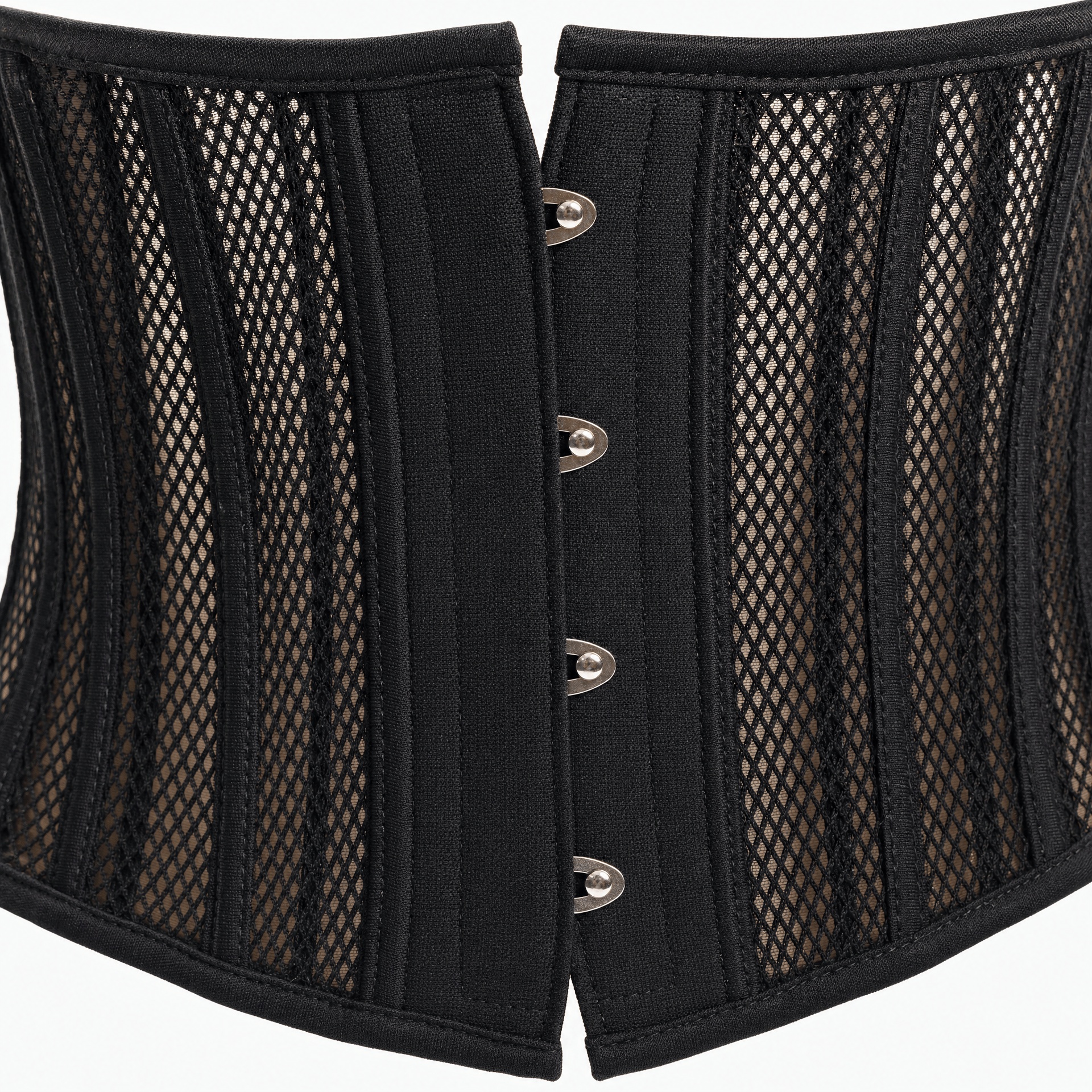 Luna Rune Underbust Boned Hook-Eye Corset