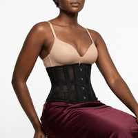 Luna Rune Underbust Boned Hook-Eye Corset