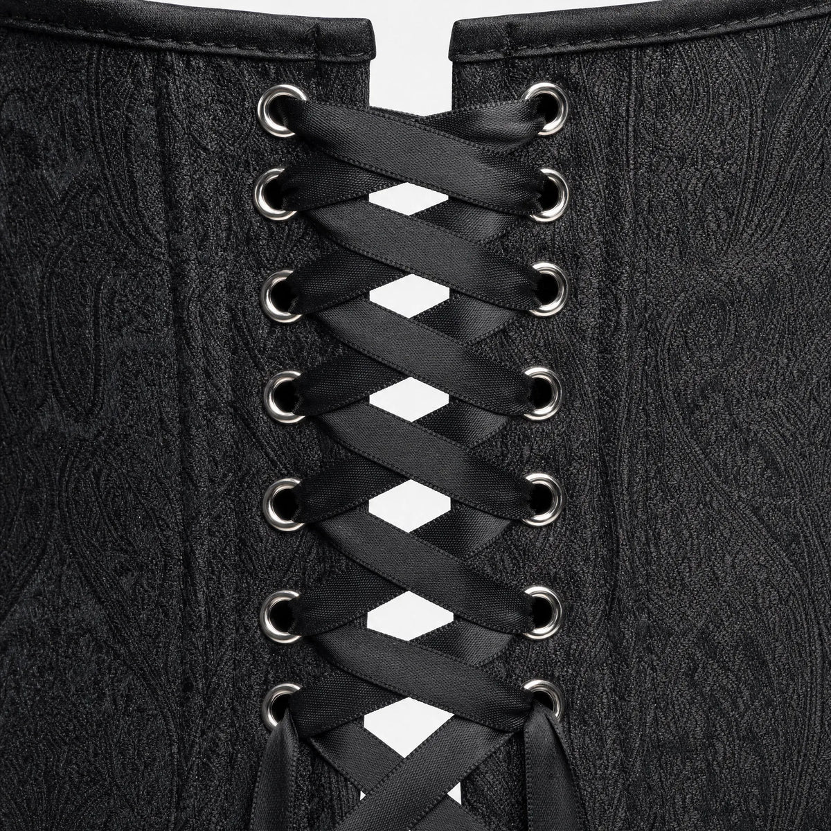Luna Rune Underbust Boned Lace-Up Corset