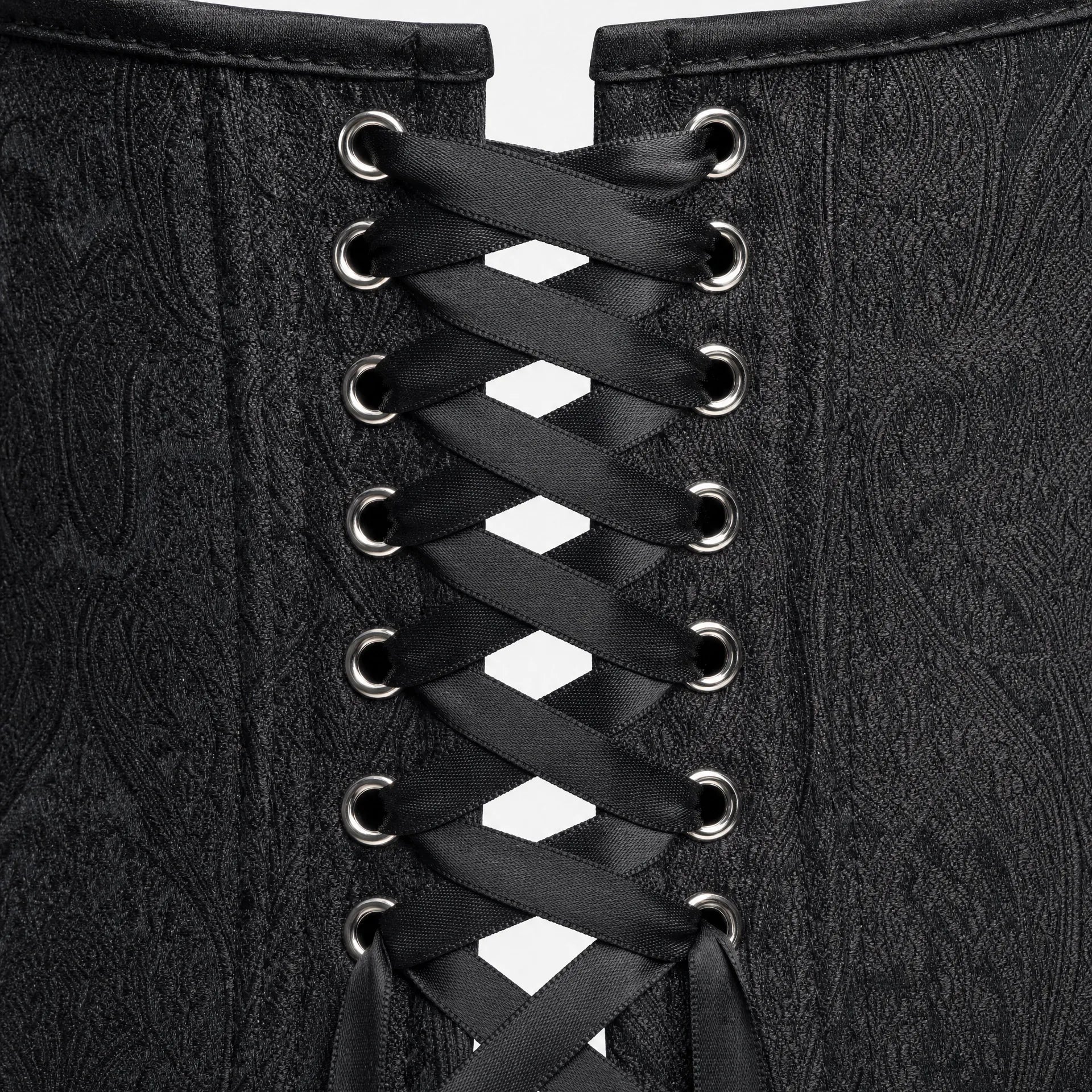 Luna Rune Underbust Boned Lace-Up Corset