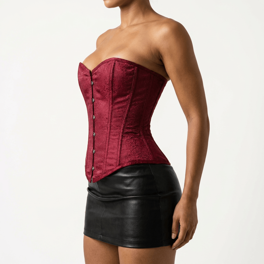 Luna Rune Waist-Shaping Lace-Up Boned Corset