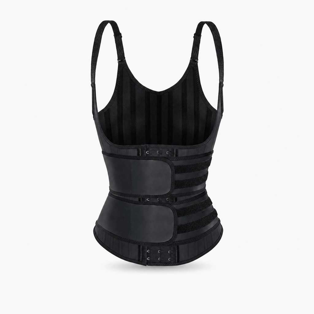 Luna Rune XS / Black Adjustable Hook-Eye Waist Trainer