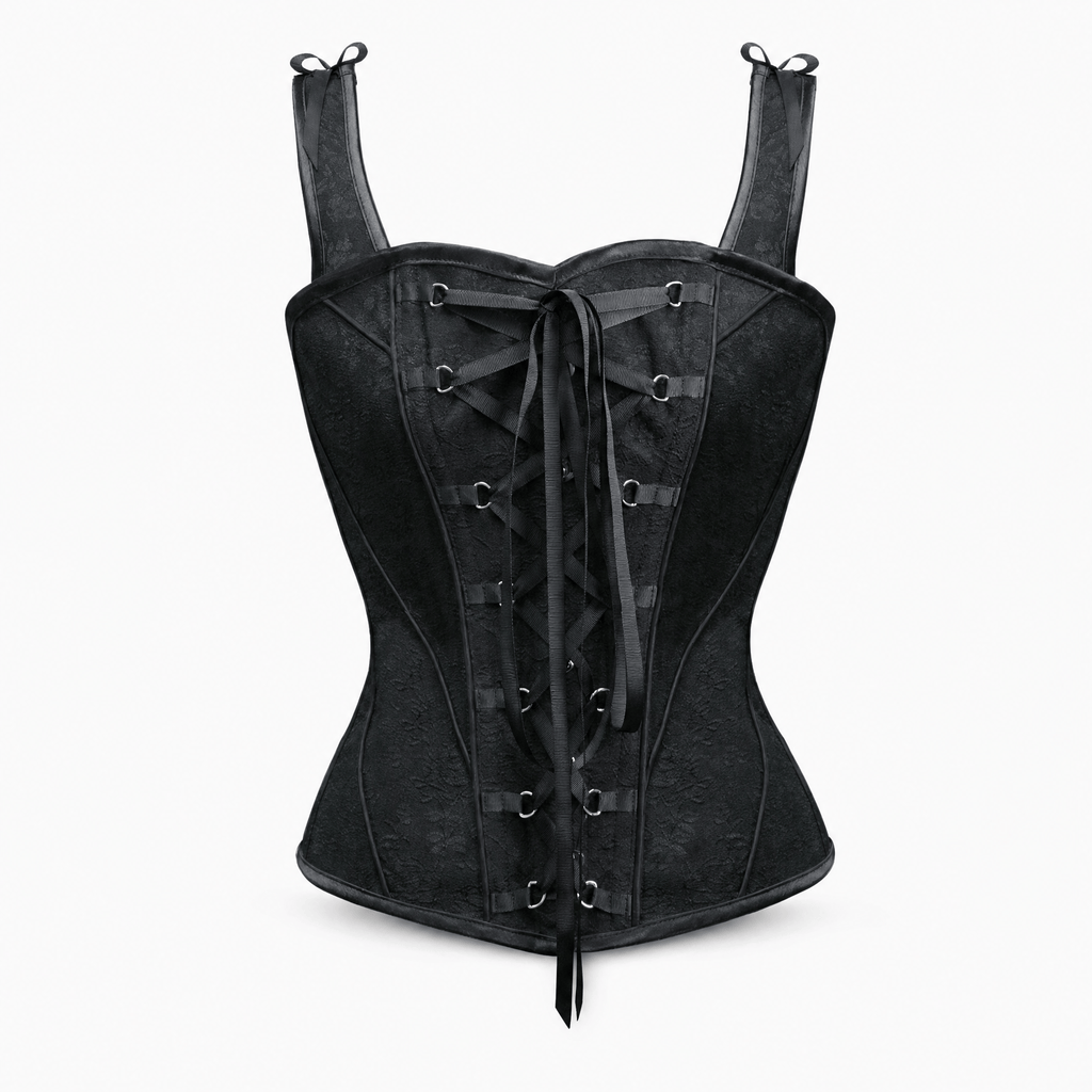 Luna Rune XS Strapped Lace-Up Front Corset