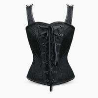 Luna Rune XS Strapped Lace-Up Front Corset
