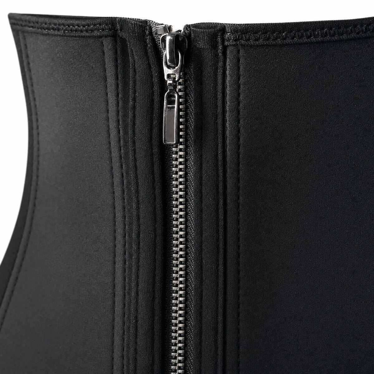 Luna Rune Zip-Up Boned Wasp-Waist Trainer